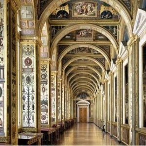 Hermitage by Massimo Listri, black and gold baroque gallery